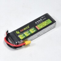 Lion 5200MAH 3S 11.1V 35C High Power High Quality Model Airplane LIPO Battery XT60 Female - 3