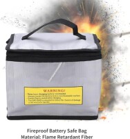 Lithium Battery Explosion-Proof Bag/Protection Bag Size: 215x45x165mm - 3