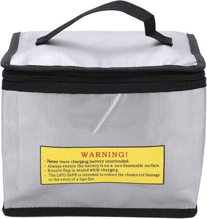 Lithium Battery Explosion-Proof Bag/Protection Bag Size: 215x45x165mm - 5