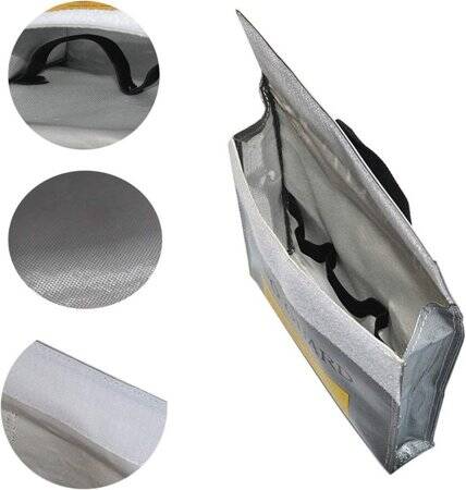 Lithium Battery Explosion-Proof Bag/Protection Bag Size: 240x65x180mm - 4