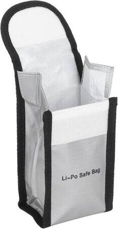 Lithium Battery Explosion-Proof Bag/Protection Bag Size: 90x55x140mm - 4