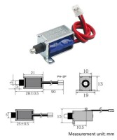 LY-011D DC12V Small Electromagnetic Lock - 2