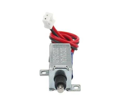 LY-025 DC12V 42N 12mm Through Push-Pull Electromagnetic Lock - 4