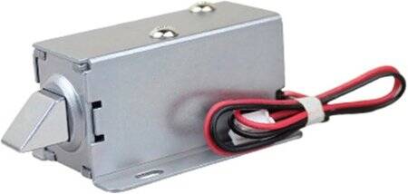 LY-031 DC12V 0-4A Electromagnetic Lock With Tail Rod Upward - 1