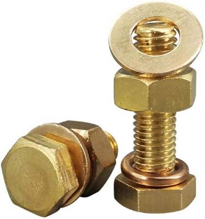 M10 Hexagonal Copper Nut - 1