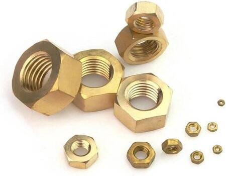 M12 Hexagonal Copper Nut - 3