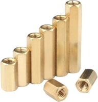 M2.5 13mm Female-Female Spacer (Standoff) Hexagon Copper Stud - 5