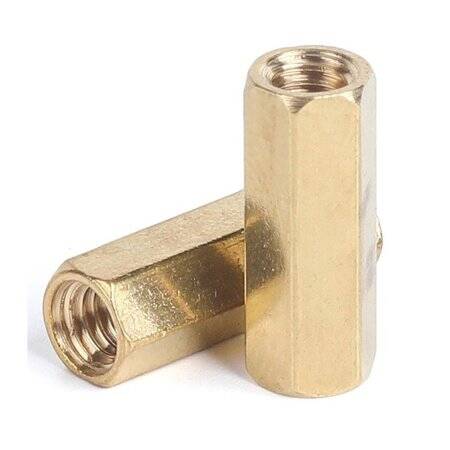 M2.5 19mm Female-Female Spacer (Standoff) Hexagon Copper Stud - 2