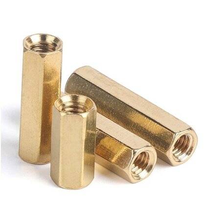 M2.5 19mm Female-Female Spacer (Standoff) Hexagon Copper Stud - 3