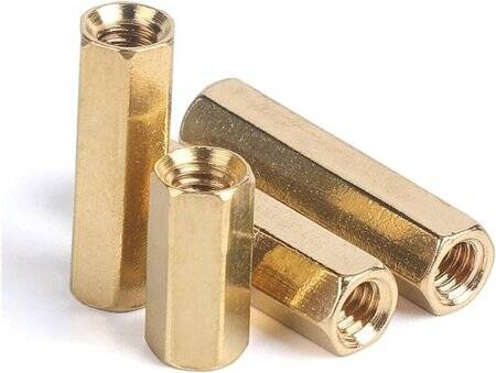 M2.5 35mm Female-Female Spacer (Standoff) Hexagon Copper Stud - 3