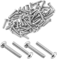 M2x12 304 Stainless Steel Cross Recessed Pan Head Screws Phillips Screws - 1