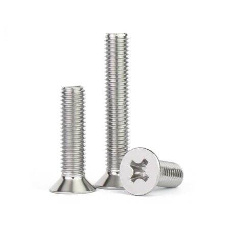 M2x16 304 Stainless Steel Cross Recessed Pan Head Screws Phillips Screws - 1