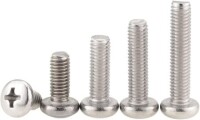 M2x4 304 Stainless Steel Cross Recessed Pan Head Screws Phillips Screws - 1