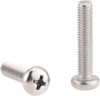 M2x4 304 Stainless Steel Cross Recessed Pan Head Screws Phillips Screws - 4