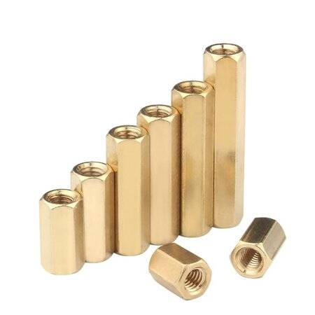 M3 100mm Female-Female Spacer (Standoff) Hexagon Copper Stud - 1