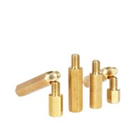 M3 100mm Female-Male Spacer (Standoff) Hexagon Copper Stud-M3 100mmFemale + 6mm Male - 2