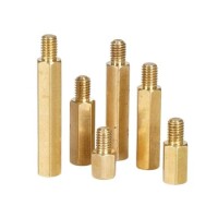 M3 100mm Female-Male Spacer (Standoff) Hexagon Copper Stud-M3 100mmFemale + 6mm Male - 5