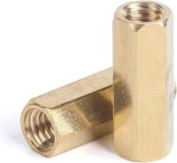 M3 13mm Female-Female Spacer (Standoff) Hexagon Copper Stud - 2