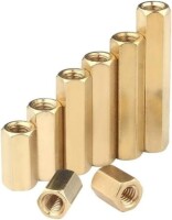 M3 14mm Female-Female Spacer (Standoff) Hexagon Copper Stud - 1