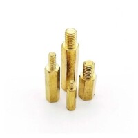 M3 35mm Female-Male Spacer (Standoff) Hexagon Copper Stud-M3 35mmFemale + 6mm Male - 3