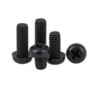 M3x5 Black Plastic Nylon Pan Head Phillips Screw - 3