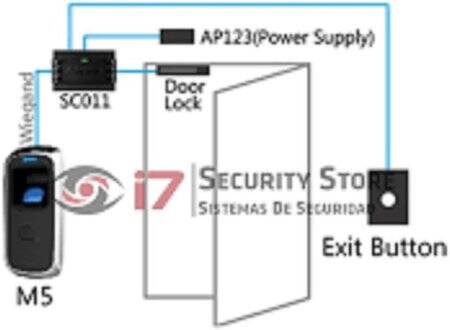 M5 RFID Access Control Machine With Fingerprint Reading - 4