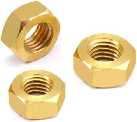 M6 Hexagonal Copper Nut - 3