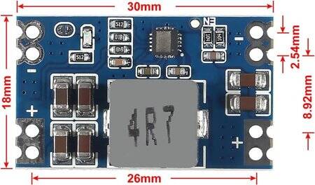 MINI560 DC-DC 3.3V 5A Step-Down Stabilized Voltage Source Module - 3