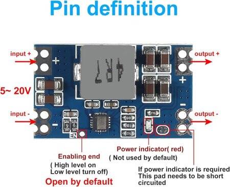 MINI560 DC-DC 3.3V 5A Step-Down Stabilized Voltage Source Module - 4