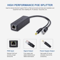 Mirco USB 100M PoE Splitter 48V To 12V 1A 00 - 2