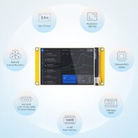 Nextion NX3224F028 2.8 Inch TFT Resistive HMI Touch Display Module 320x240mm - 2