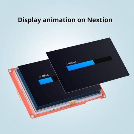 Nextion NX8048P050-011R 5.0 Inch Resistive Touch Screen - 5