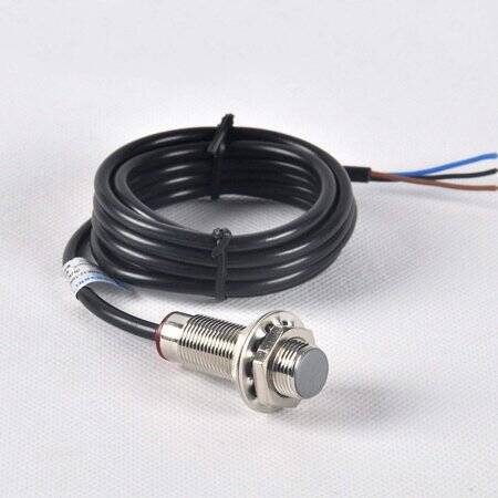 NJK-5002A DC5-30V Hall Sensor Proximity Switch Not:e Sensing Distance 10mm (Effective Sensing Distance 0-10MM) Random Wire Color - 5