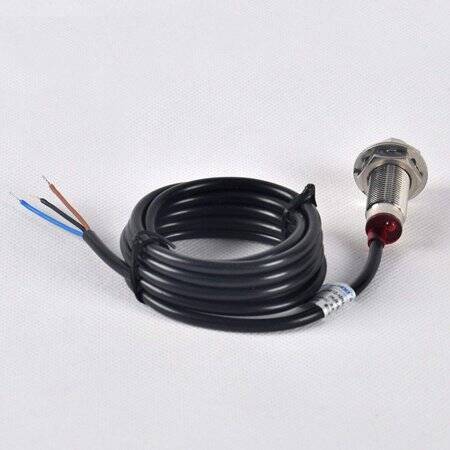 NJK-5002C DC5-30V Hall Sensor Proximity Switch Note: Sensing Distance 10mm (Effective Sensing Distance 0-10MM) Random Wire Color - 4