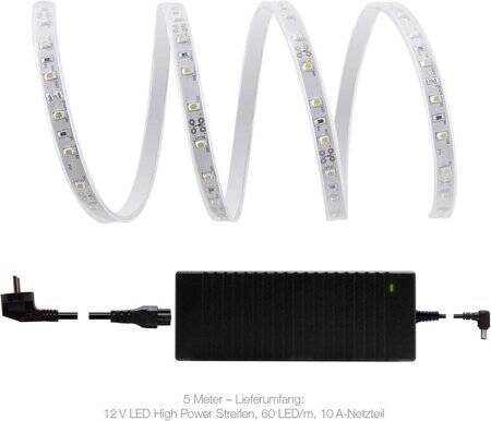 Non-Waterproof Natural White 5730 12V SMD LED Strip 60 LED/Meter Flexible 5M/Roll - 2