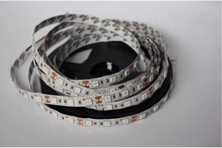 Non-Waterproof Yellow 5050 12V SMD LED Strip 60 LED/Meter Flexible 5M/Roll - 2