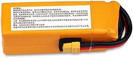 Orange TCB 11.1V 1800MAH 35C Model Airplane Lithium Battery T Female - 4