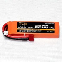 Orange TCB 11.1V 5200MAH 25C Model Airplane Lithium Battery T Female - 2