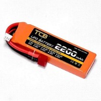 Orange TCB 11.1V 5200MAH 25C Model Airplane Lithium Battery T Female - 3