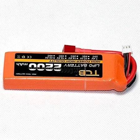 Orange TCB 11.1V 5200MAH 25C Model Airplane Lithium Battery T Female - 5