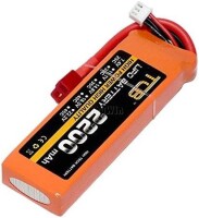 Orange TCB 11.1V 5200MAH 25C Model Airplane Lithium Battery XT60 Female - 1