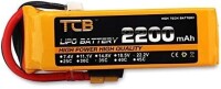 Orange TCB 14.8V 1100MAH 25C Model Airplane Lithium Battery JST Female - 5