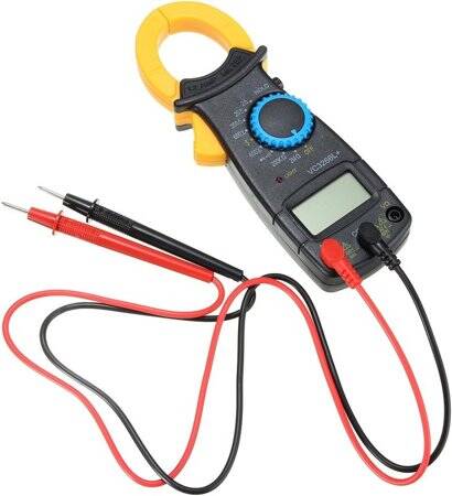 Orange VC3266L High Precision Clamp Multifunction Digital Multimeter With 10A Sharp Line Without Buzzer With Battery - 1