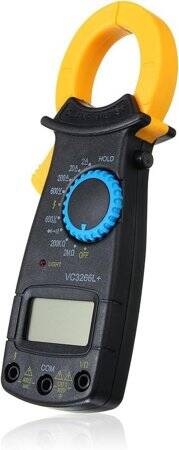 Orange VC3266L High Precision Clamp Multifunction Digital Multimeter Without Buzzer With Battery - 4