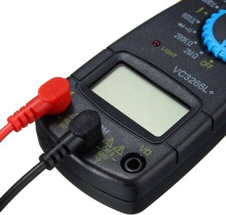 Orange VC3266L High Precision Clamp Multifunction Digital Multimeter Without Buzzer With Battery - 5