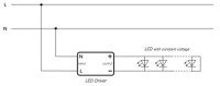 Original Osram 40W 24V Constant Voltage Waterproof Power Supply Adjustable Light - 5