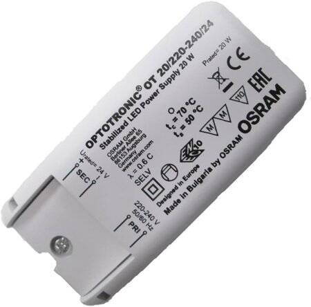 Original Osram OT 20W 24V Constant Voltage Waterproof Power Supply - 2