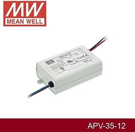 Original Taiwan MEAN WELL APV-35-12 Waterproof Power Supply - 2