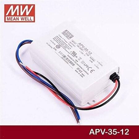 Original Taiwan MEAN WELL APV-35-12 Waterproof Power Supply - 4