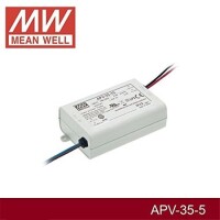 Original Taiwan MEAN WELL APV-35-5 Waterproof Power Supply - 3